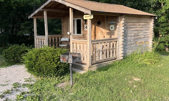 Helmsburg Cabin | "Rowan" Camping Cabin #4 | Pet Friendly