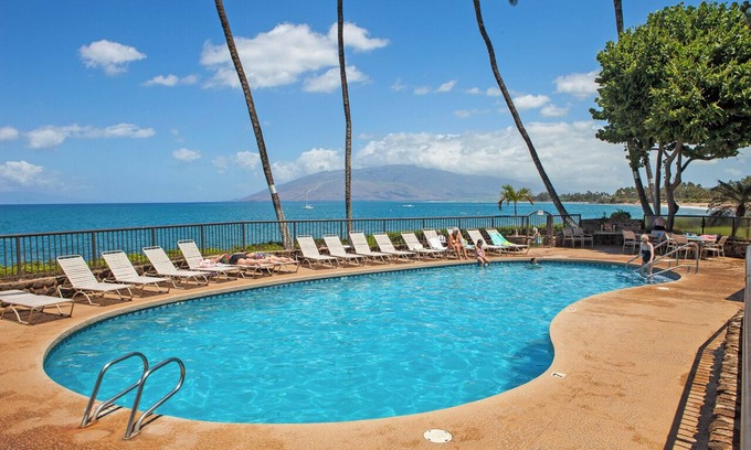Kihei Condo | Royal Mauian 411- Oceanfront Condo with Rooftop BBQ, Beaches & Sunset Views