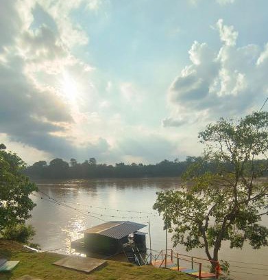 Temerloh Boat Rental | Rumah Rakit Bangau Parit Temerloh