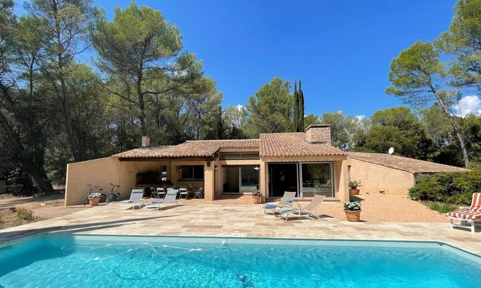 Sillans-la Cascade Villa | Rural Setting for This Very Unique 70s Style Villa
