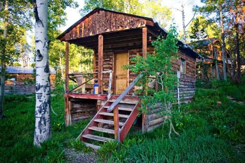 Clark House | Rustic Camping Cabin with Lovely Nature Views in Columbine, Colorado