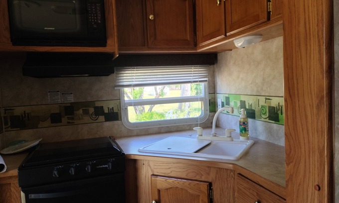 Curtis Township House | Rustic camping with a twist on beautiful northlake all sports lake