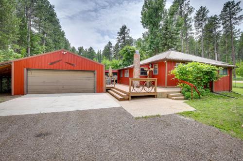 Sturgis House | Rustic Sturgis Cabin Rental in Black Hills Forest!