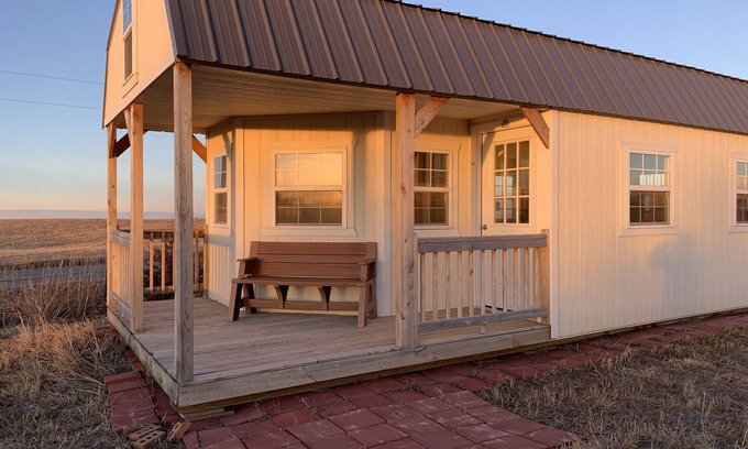 Ada Cabin | RV Camp Site with Rustic Camping Lodge
