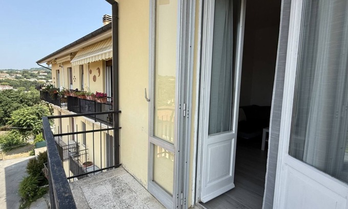 Sirolo Apartment | S270 - Sirolo, four-room apartment in the center with a panoramic view