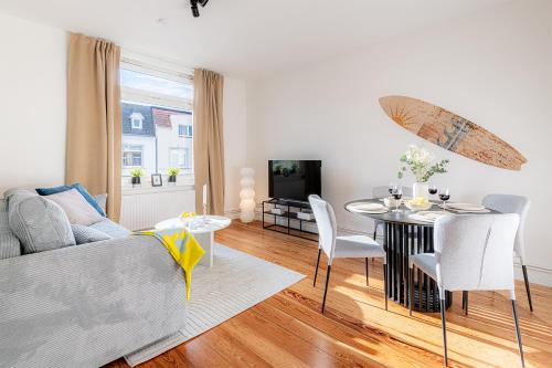 St Lorenz Apartment | Sadebo Apartments Wave 6 Gäste 2 Schlafzimmer 1 Wohnzimmer