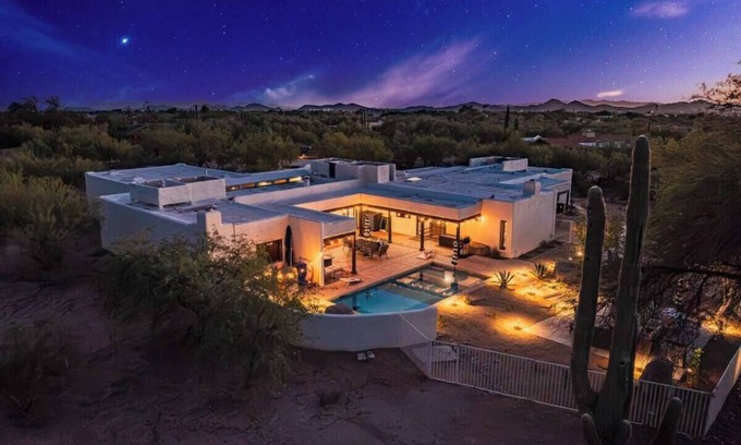 Desert View Village House | Saguaro Sunrise Private Heated Pool Arcade Games