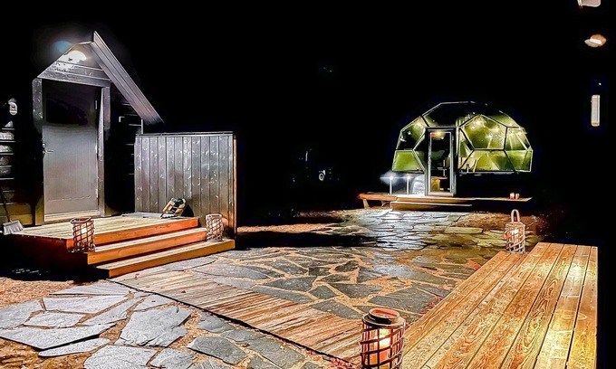 Salla House | Samruam B Aurora Cabin by Interhome