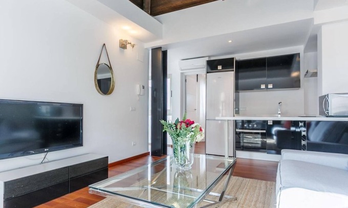 San Bernardo Apartment | San Bernardo ático de 1 dormitorio