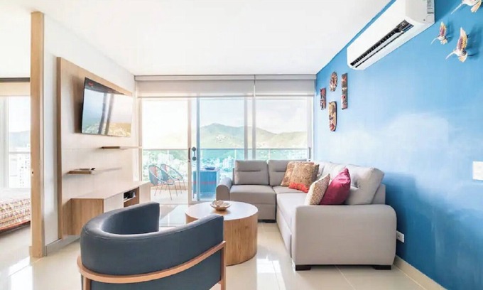 Historic Center Apartment | Santa Marta Beach Fun Reserva del Mar 3-Bdrm Apartment 17th Floor Beach Heaven