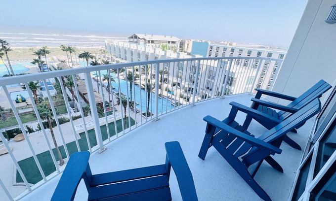 South Padre Island Resort | Sapphire Resort's newest condo located on 6th floor overlooking the ocean!