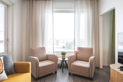 Kuopio Apartment | Saunallinen kaksio autohallipaikalla