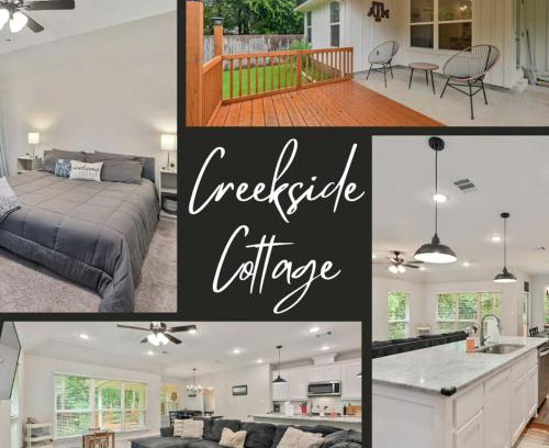 Westfield Village House | Scenic Creekside Retreat with Modern Comforts Near Texas A&M University in College Station, Texas