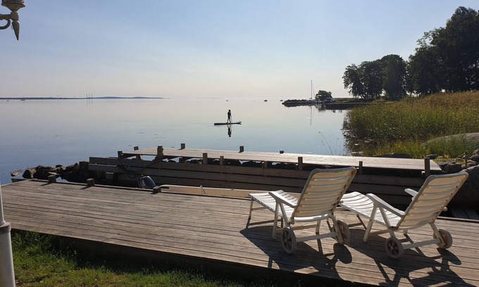 Mollebjorke Cottage | Sea as neighbour in Blekinge with boat