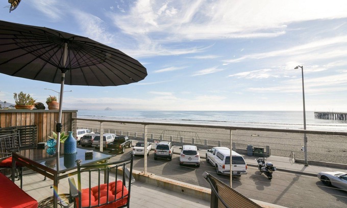 Cayucos Condo | Sea the Views: Exclusive Oceanfront Cayucos Loft, Steps from Pier
