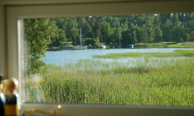 Sodersvik House | Sea view cottage 25 meters from sea. Boat with motor included.