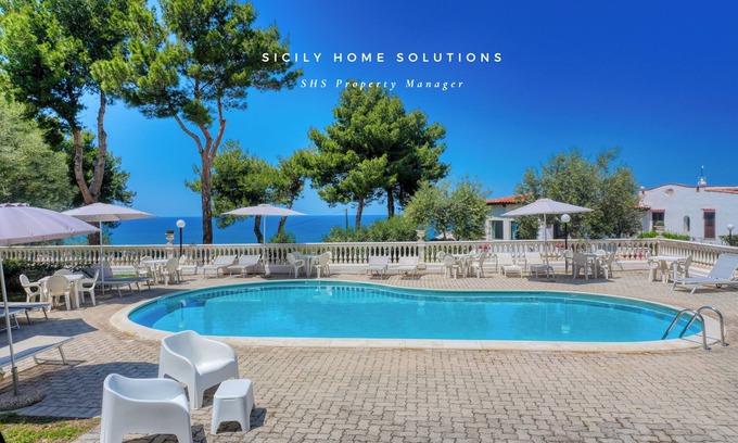 Trappeto Cottage | SEA VIEW cottages with pool Oasis Sea View in Villa By Sicily Home Solutions