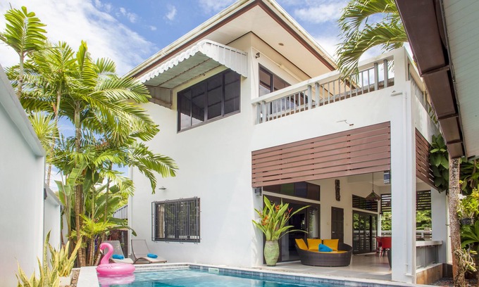 Nong Thale Villa | Sea view from 4 to 6 people 150 meters from the beach seen sea upstairs.