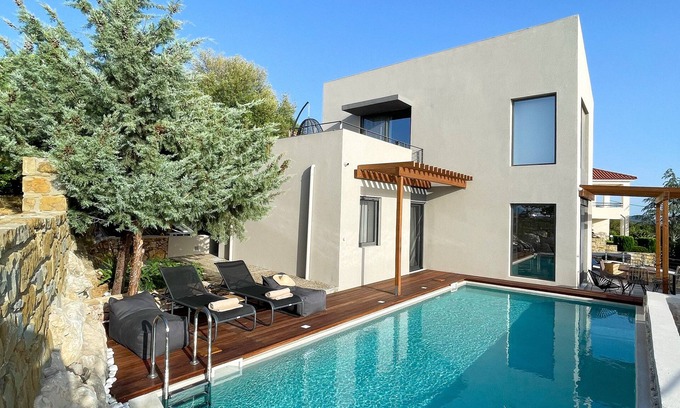 Pylos-Nestoras Villa | Sea View Villa with private pool - Villa Amare - Dimeli Villas