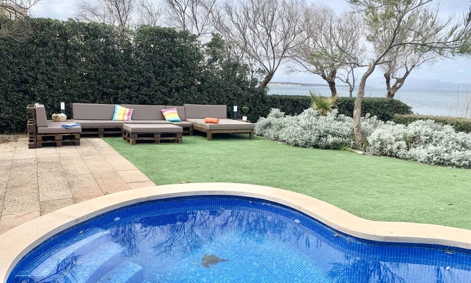 Urbanizacion S'Estanyol House | SEAFRONT VILLA. SUNNY AND COZY