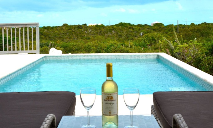 Long Bay Hills House | Seasage Cottage: 2 Bed 2 bath with private pool. 3 miles to Grace Bay Beach