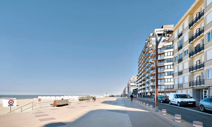 Knokke Apartment | Seaside Stay with Side Sea View & 2 Free Bikes
