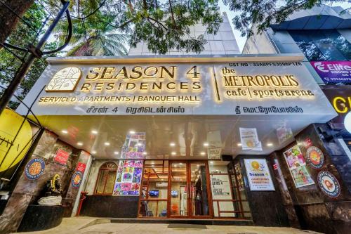 Teynampet Hotel | Season 4 Residences - Teynampet Near Apollo Hospital ,Balaji Dental, US Consulate