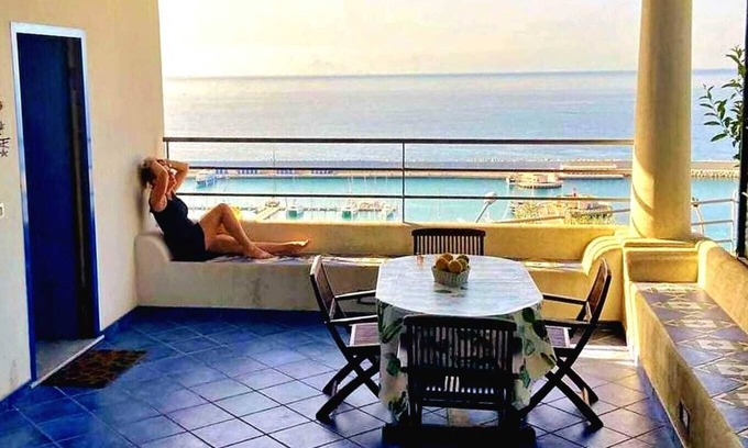 Capo d'Orlando Apartment | Seaview 3-room apartment- 3 min by car from the beach