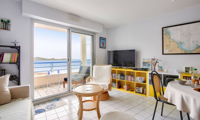 Erquy Apartment | Seaview at 50m beach - Erquy- Flat for 4