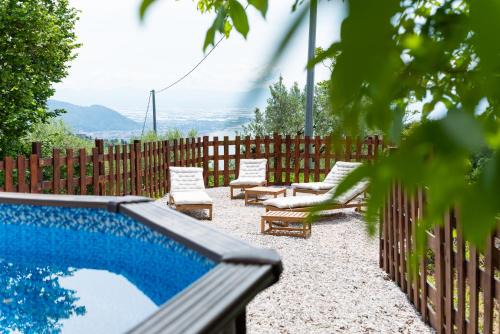 Marini Apartment | Seaview, Mountains & Relax with TWO Private Pools - Rifugio Dorotea