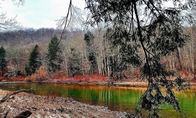 Ringgold Cabin | Secluded Cabin overlooking the Redbank River between Brookville & New Bethlehem