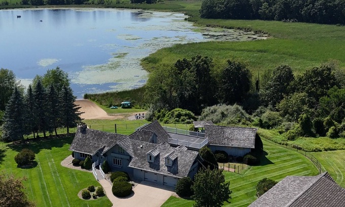 Grass Lake Ski Chalet | Secluded Lakefront Chalet