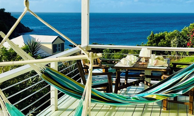 Estate Mandal Villa | Secluded Villa w/Pool, Ocean Views! Great Snorkeling! Solar back-up added 12/24