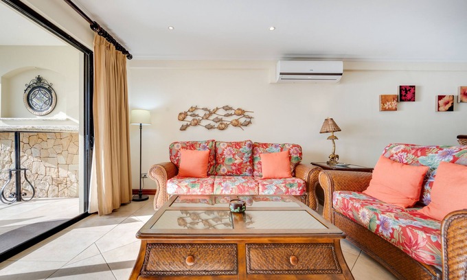 Playa Flamingo Apartment | Second-floor apartment with ocean & mountain views, outdoor pool & lanai, AC