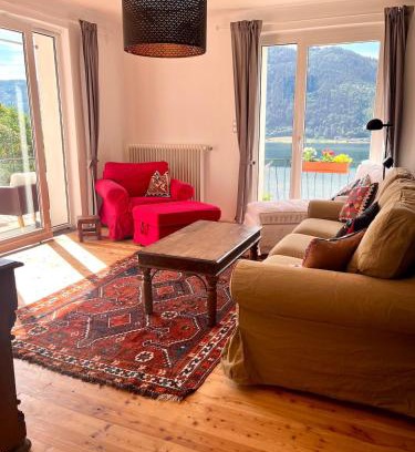 Bodensdorf Apartment | Seeblick mit Charme in der Villa Hirschfisch
