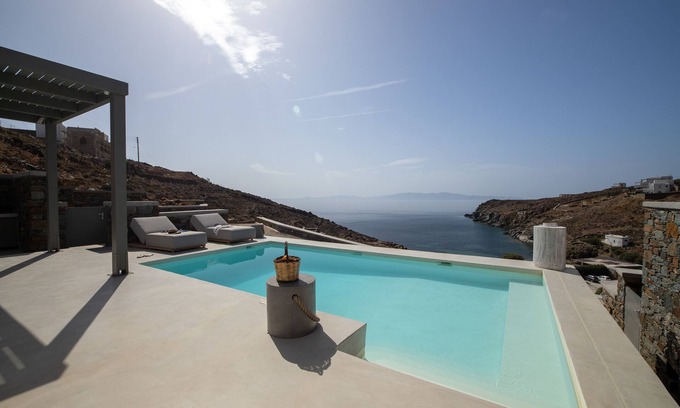 Tinos Villa | Selene Villa with Private Pool & Sea View 96m2 - Phos Villas