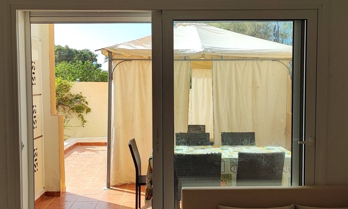 Chott Mariem Apartment | Serene 2-bedroom apartment with AC in Folla Aqua Resort