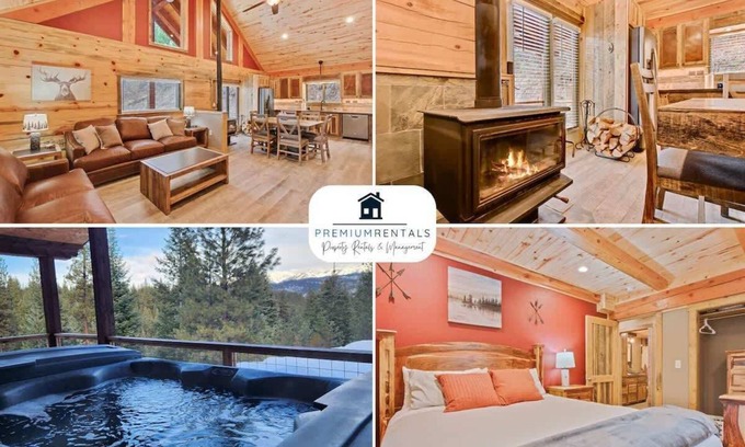 Garden Valley Cabin | Serene and cozy updated log cabin in the woods