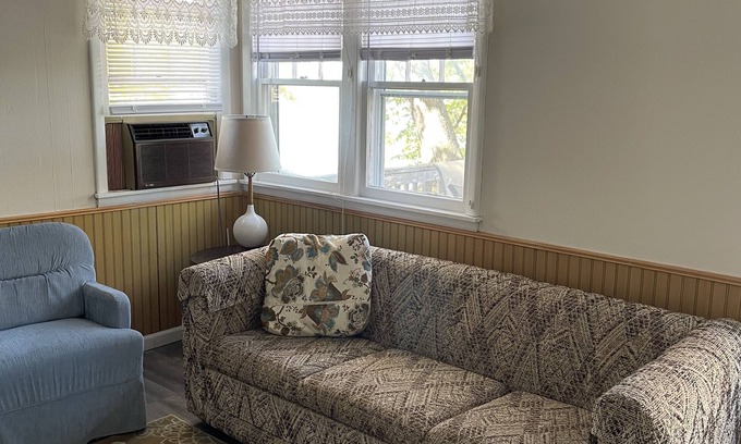Parkers Prairie Cabin | Serene & Quiet Resort; Family Friendly; Five cabins total; Beach & playground.