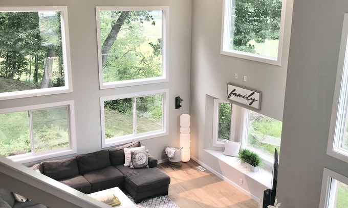 Forest Lake House | Serene Views, Blocks from the Lake and Launch Game Room AND Theater