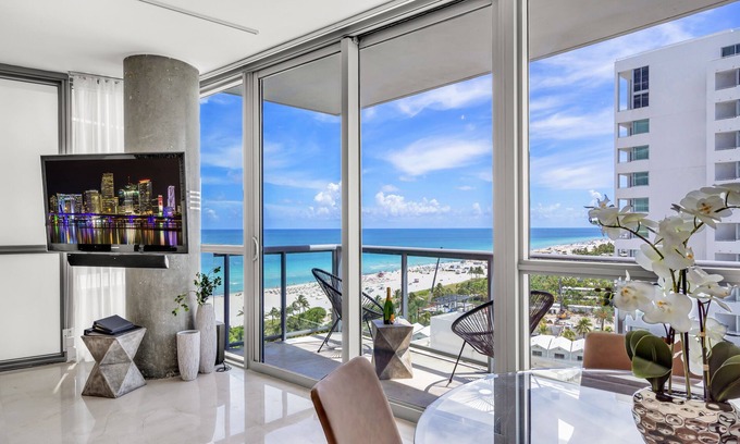 City Center Condo | SETAI, Miami Beach, luxury private 2bedroom 2bath ocean view condo.