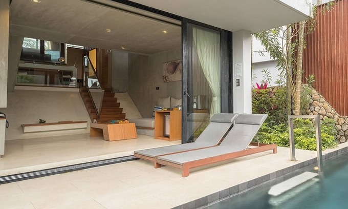 Khuekkhak Apartment | (SHA+)Cozy Beachfront Suite Pool Villa (BS3)