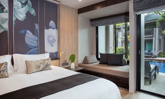 Khuekkhak Hotel | (SHA+)Spacioua Pool Access for two (P07)