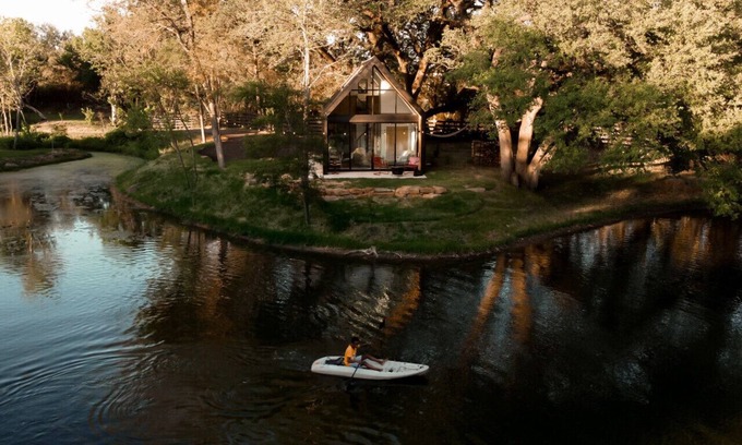 Lacy-Lakeview Cabin | Shadow Bend at Live Oak Lake | Modern Cabin