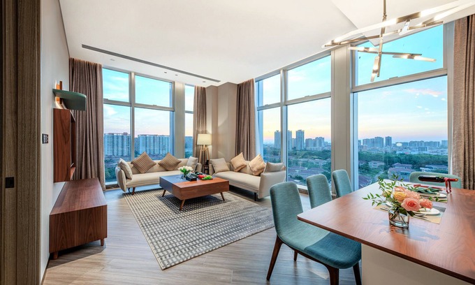 Houjie Hotel | Shan Zhi Ye Serviced Apartment Hotel - Houjie Wanda Plaza Liaoxia Subway Station