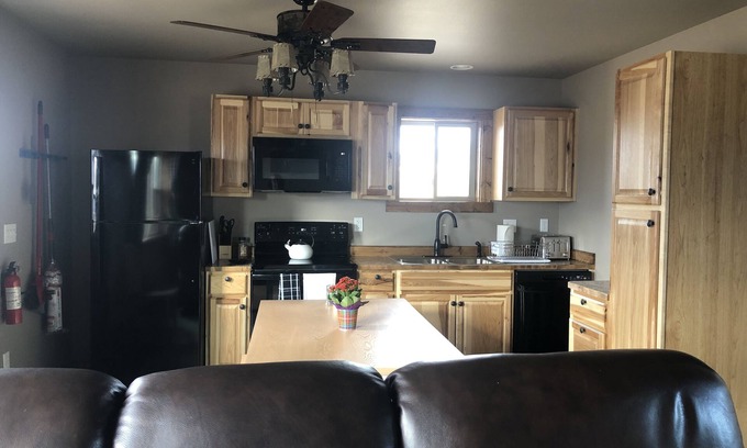 White Sulphur Springs Cabin | Shedhorn Cabin #2 of 3 - 1 BEDR & Full RV Hookups