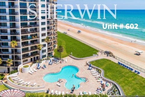 Daytona Beach Shores Apartment | "SHERWIN" Beautiful 2 BR Oceanfront Condominium 602