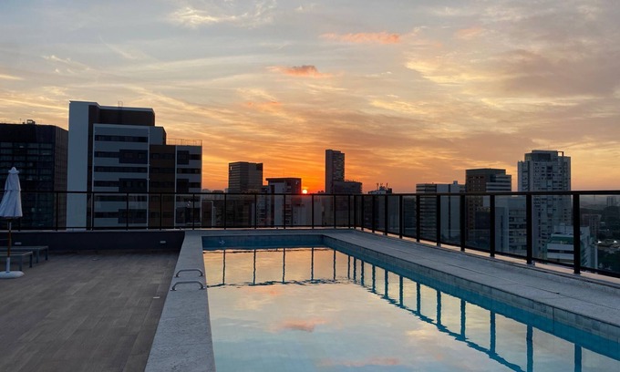 Pinheiros Condo | Short Stay SP Brazil Bside Faria Lima 13 floor