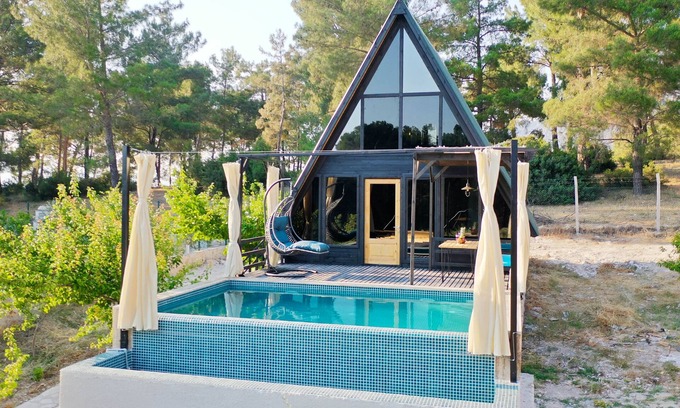 Faralya Villa | Simena is located in a cedar forest, our natural healer - de-stress and unwind