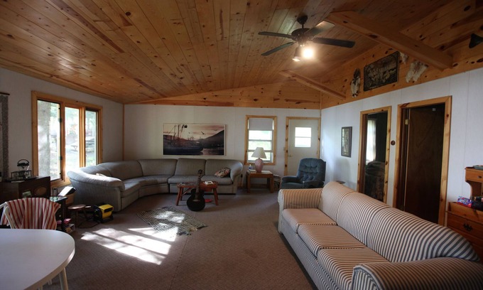 Pine River Cabin | Sittin' on dock on the bay'